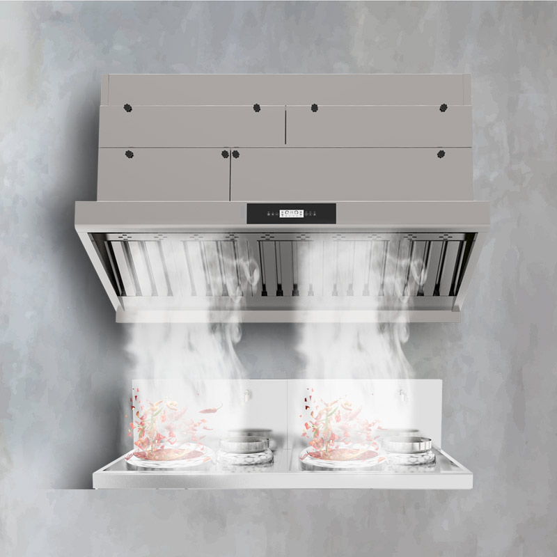 Misoko麦斯客-Commercial Ductless Range Hood with Purification System PR-8133