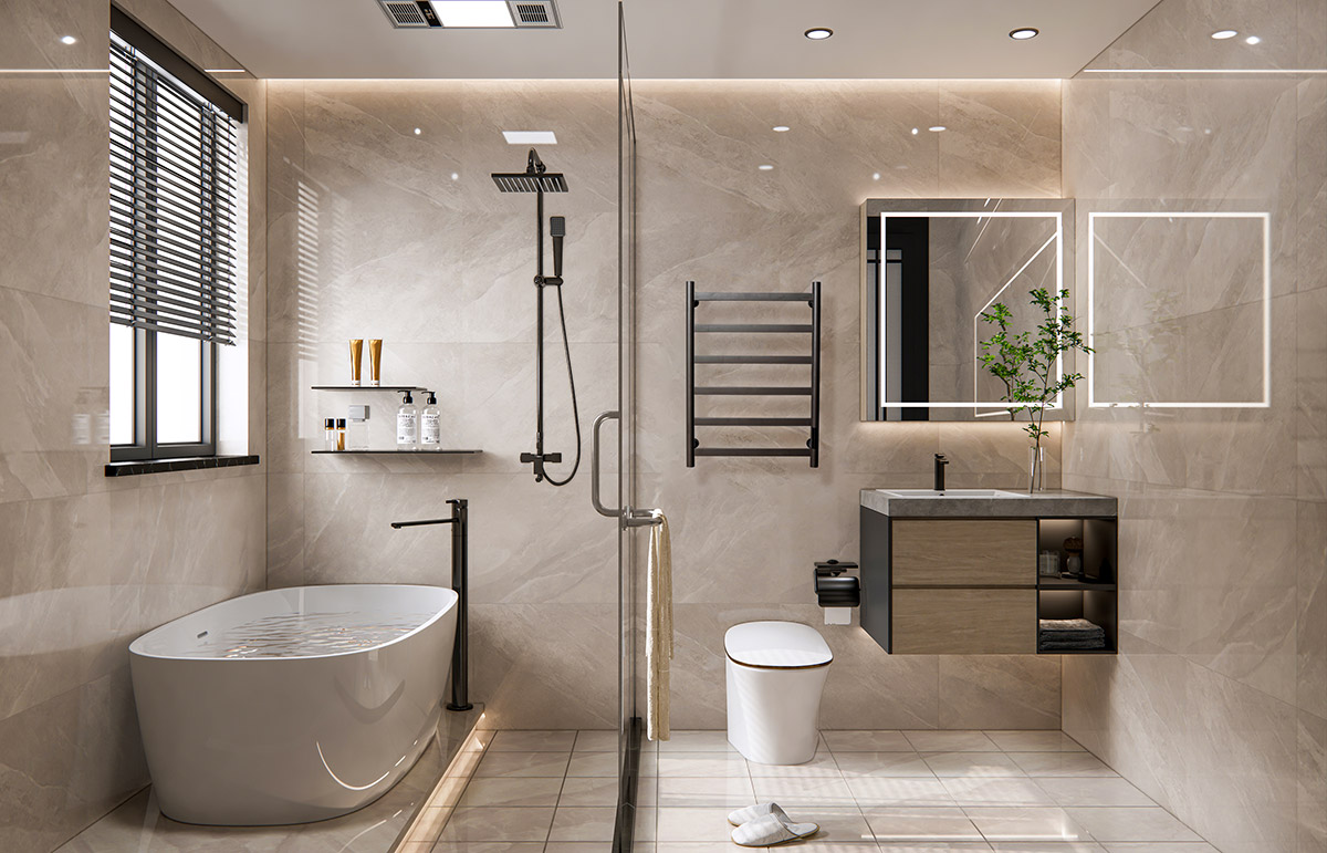 Robust Waterproof & Rustproof: A Reliable Choice for Damp Bathrooms