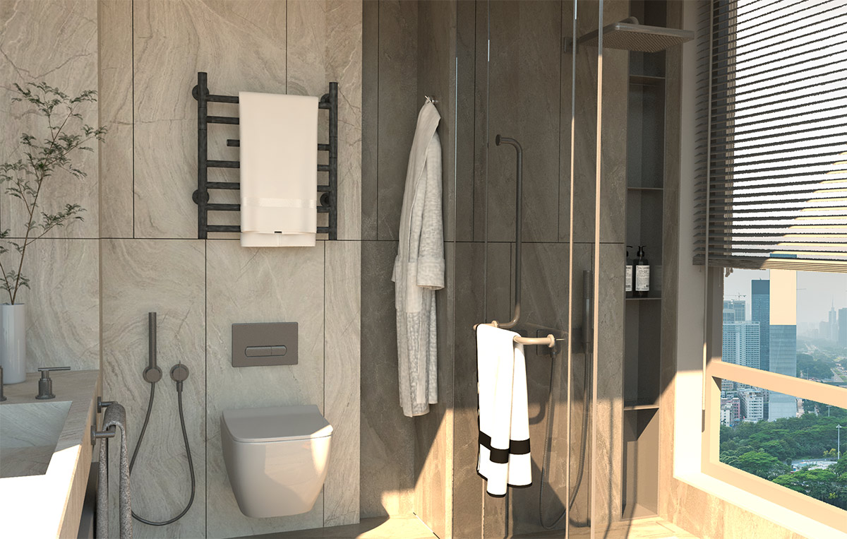 Electric Heated Towel Rack, a Dual Practitioner of Environmental Protection, Energy Saving and Comfortable Life