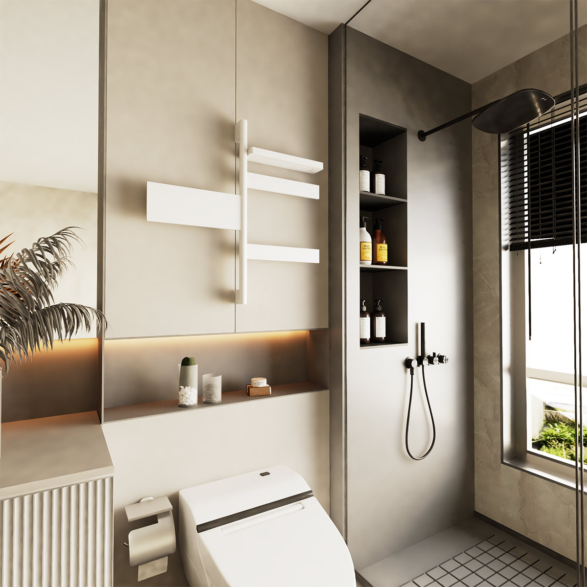 Electric Heated Towel Rack, a Multifunctional and Practical Choice for Small Bathroom Spaces