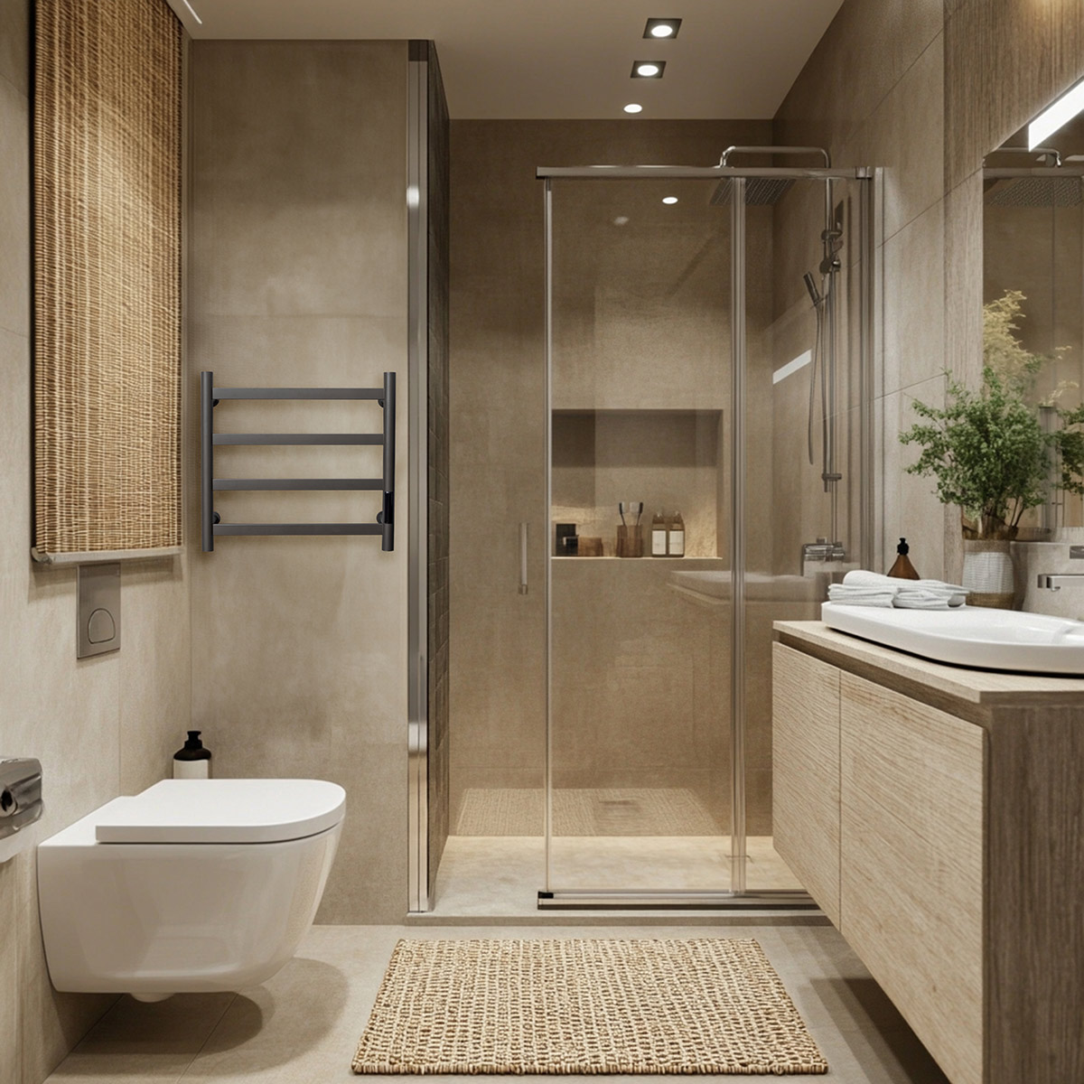 Smart Electric Heated Towel Rack, Unlocking a Convenient New Experience in the Bathroom Space
