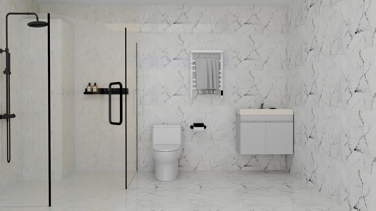 Misoko Electric Heated Towel Rack: Say Goodbye to Dampness and Cold, Guard Dryness All Day